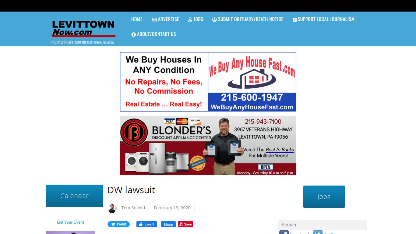 DW lawsuit - LevittownNow.com